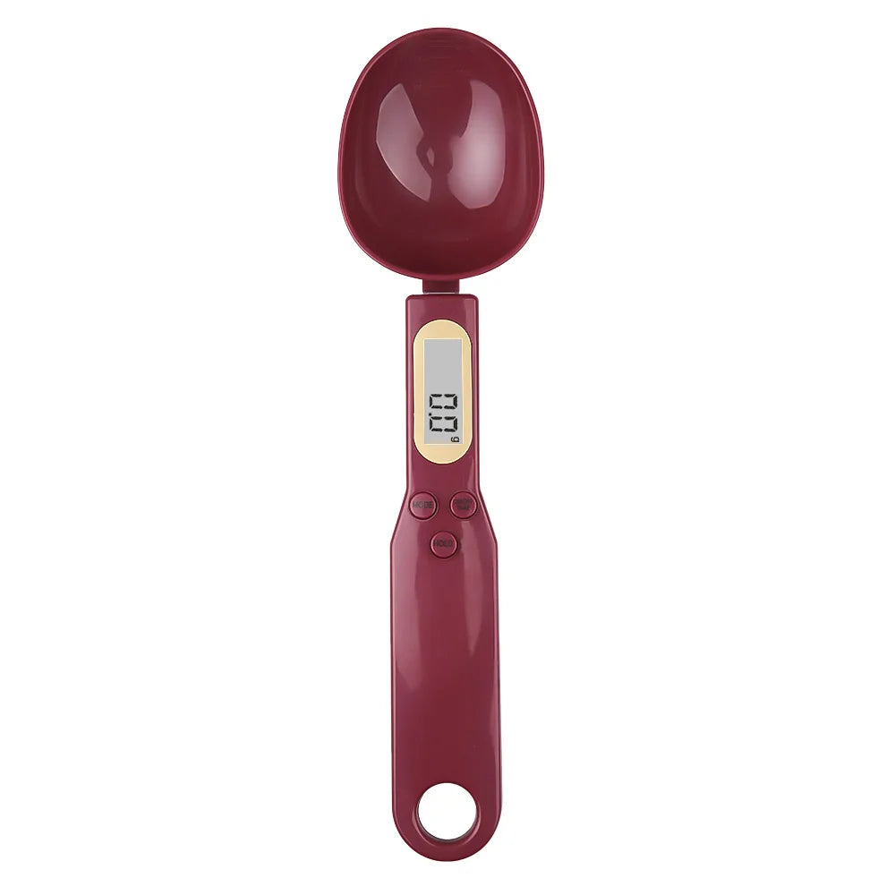 500g/0.1g Digital Scale Electronic Measuring Spoon Scale LCD Display Food Scale Mini Kitchen Tool for Milk Coffee Measuring