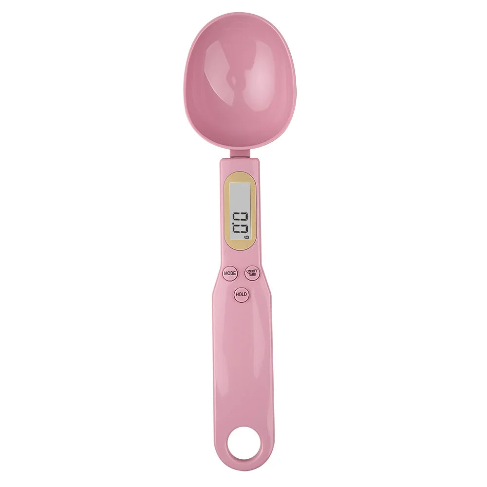 500g/0.1g Digital Scale Electronic Measuring Spoon Scale LCD Display Food Scale Mini Kitchen Tool for Milk Coffee Measuring