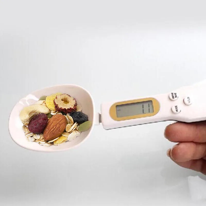500g/0.1g Digital Scale Electronic Measuring Spoon Scale LCD Display Food Scale Mini Kitchen Tool for Milk Coffee Measuring