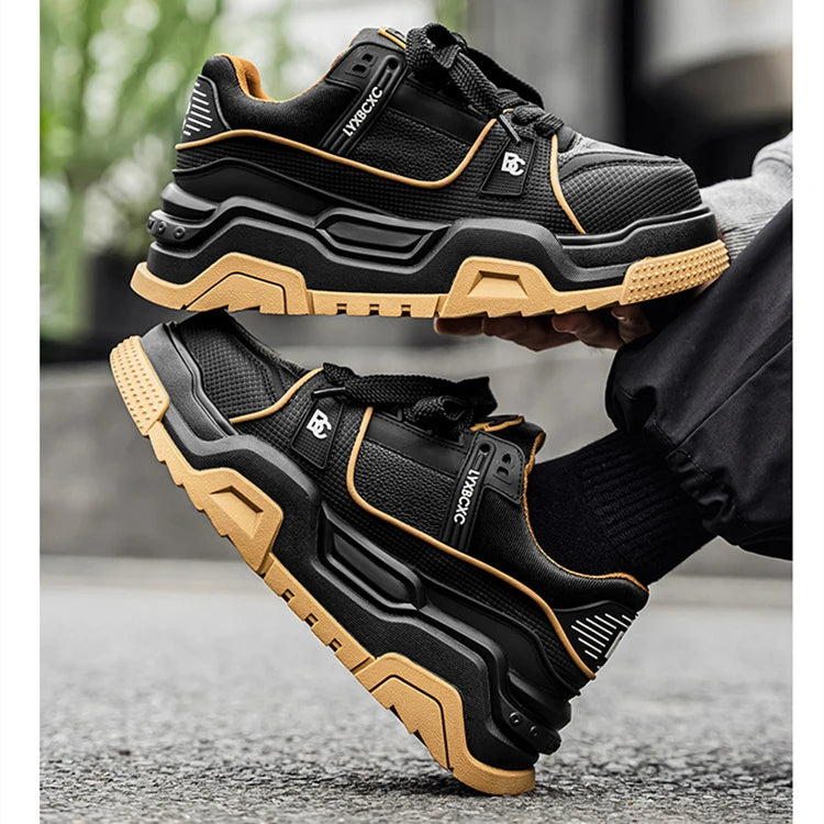 Summer Casual Shoes Ultra-thin Soft-soled Outdoor Hiking Solid Color Breathable Shock-absorbing Running Shoes