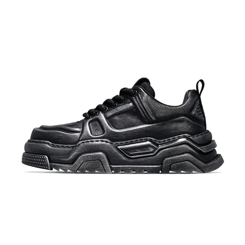 Designer Mens White Chunky Dad Shoes Sports Casual Sneakers Breathable Thick Sole Fashion Skateboarding Shoes Ready to Ship