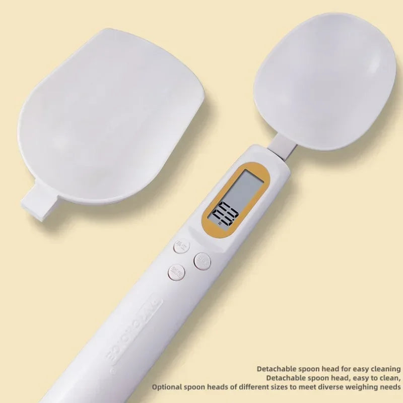 NEW Spoon Scale USB Rechargeable Complementary Food Weighing 0.1g Mini Electronic Scale Kitchen Baking Weighing Scale Food Scale