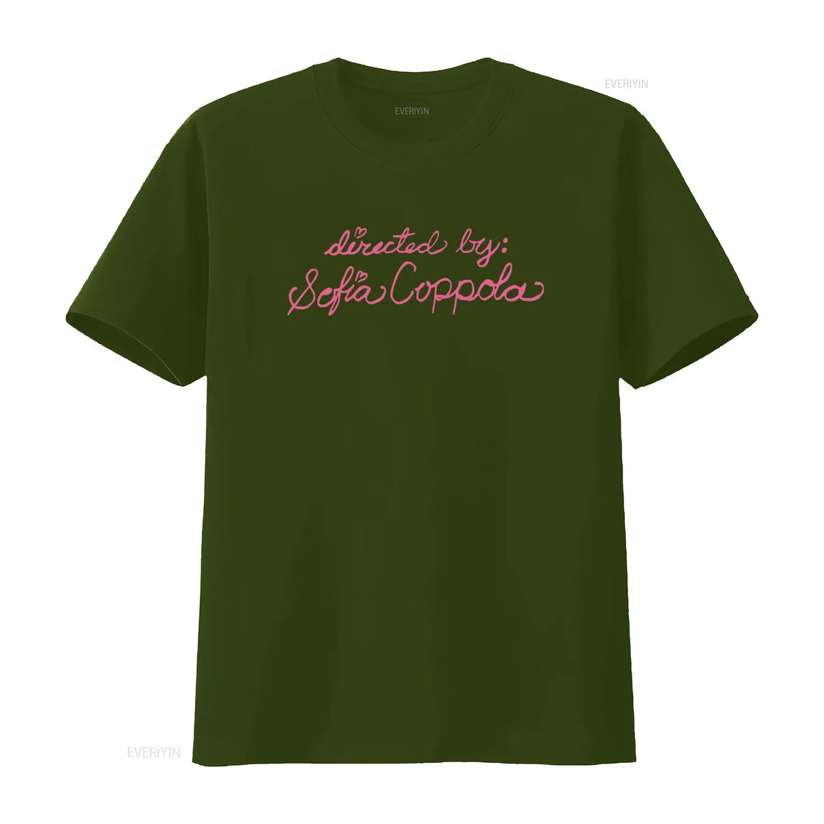 Stylish Directed By Sofia Coppola T Shirt for Fashion Lovers vintage Washed Slightly streetwear graphic Comfortable