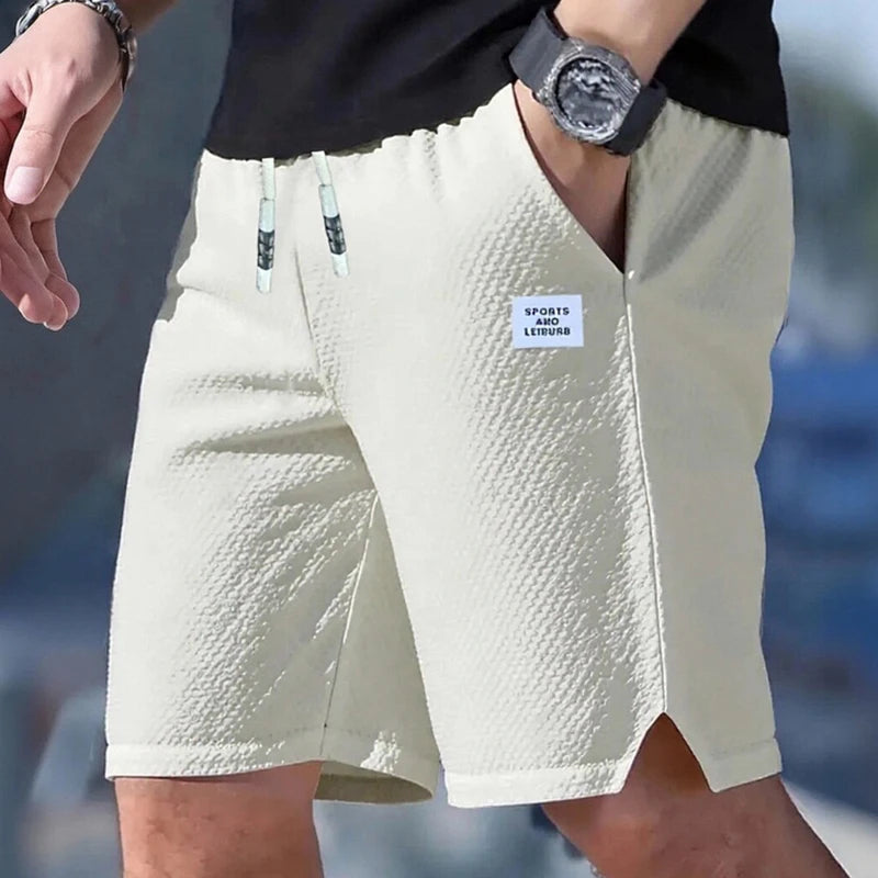 Men's Shorts, Men's Casual Pants, Men's Beach Shorts, Men's Sports Shorts, New Fashionable Textured Fabric, Breathable Pants, Suitable for Daily Casual Wear and Sports