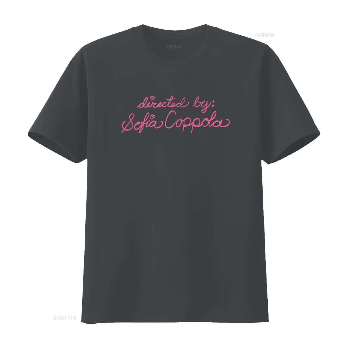 Stylish Directed By Sofia Coppola T Shirt for Fashion Lovers vintage Washed Slightly streetwear graphic Comfortable