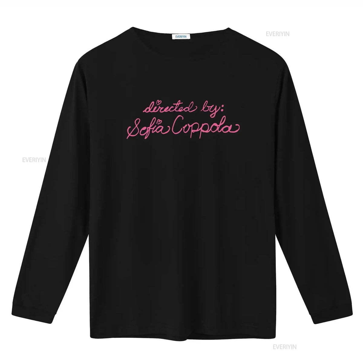 Stylish Directed By Sofia Coppola T Shirt for Fashion Lovers vintage Washed Slightly streetwear graphic Comfortable