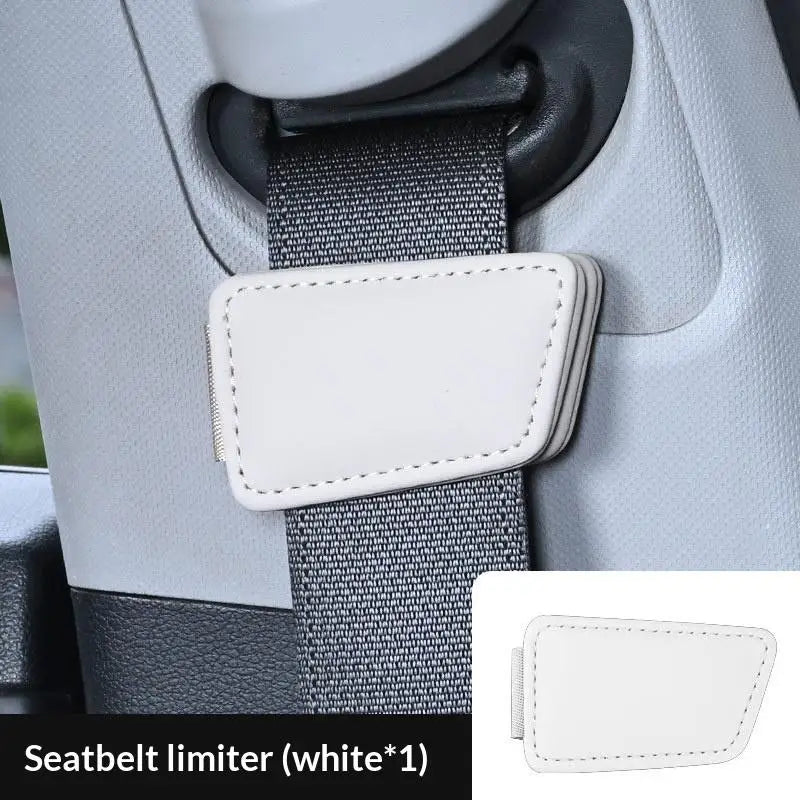 Car Magnetic Adjuster Safety Seat Belt Buckle Clip Non-Slip Design Seatbelt Stopper Reduces Pressure Auto Accessories【SMQ】
