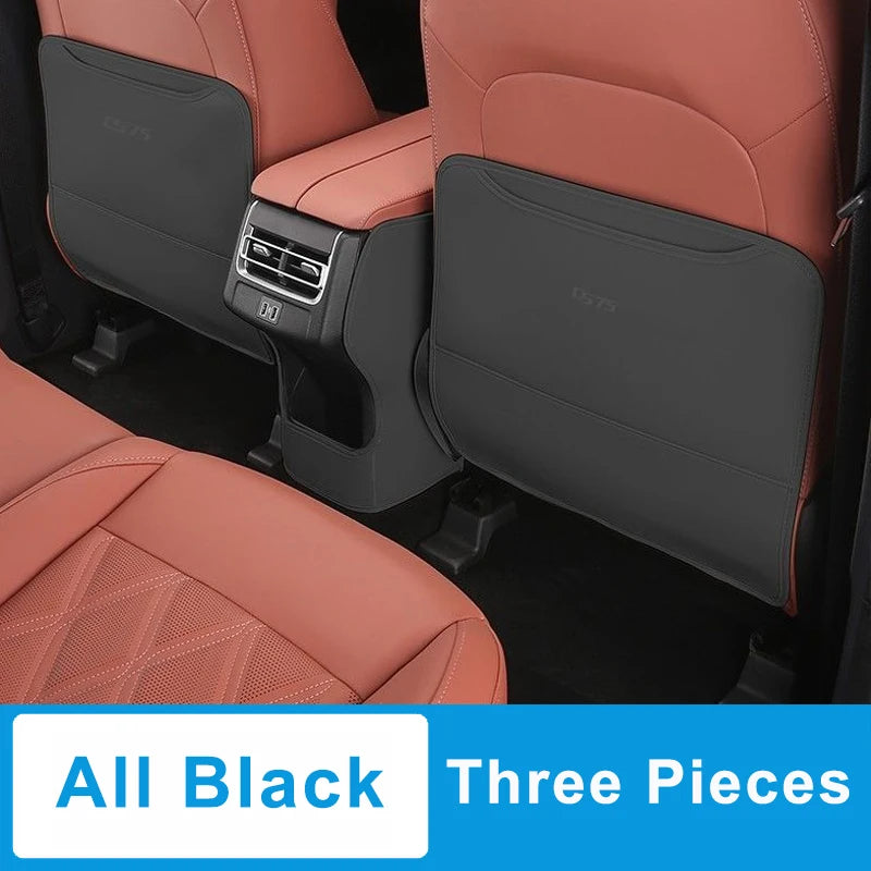 Car Seat Back Pad Anti-Kick Armrest Box Protector for Changan CS75 Plus 2022 2023 2024 2025 Anti-Dirty Mat Auto Accessories