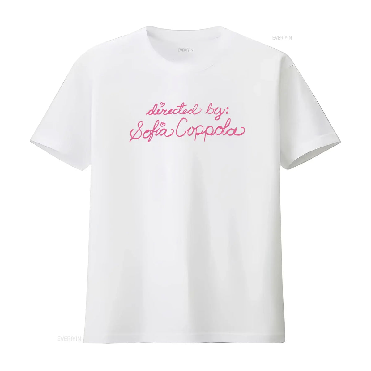 Stylish Directed By Sofia Coppola T Shirt for Fashion Lovers vintage Washed Slightly streetwear graphic Comfortable