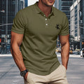 Men Polo Shirt Short Sleeve Breathable Soft Regular Fit Casual Business Golf Summer Daily Work Outdoor Lightweight Basic Tops