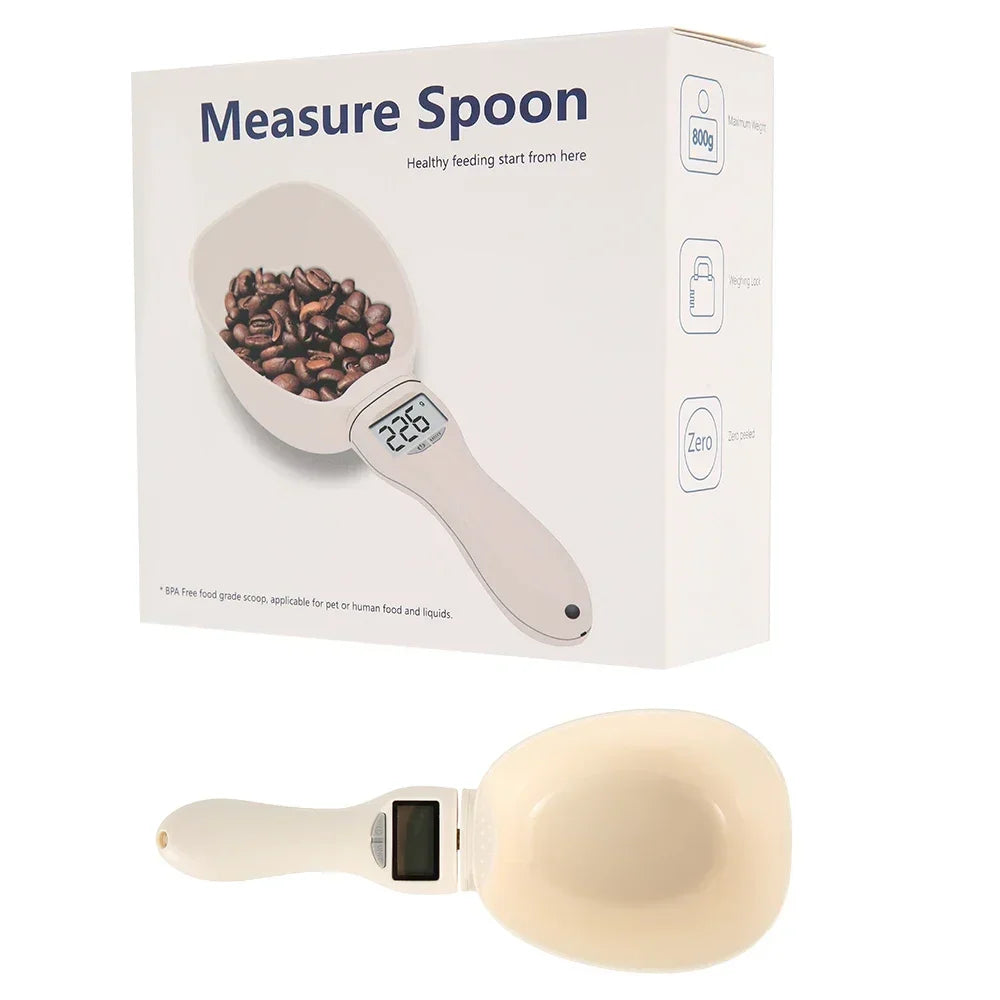 800g Bowl Shaped FoodScale High-precision Small Electronic Scale KitchenScales Gram Scale  SpoonScale Electronic Spoon Scales
