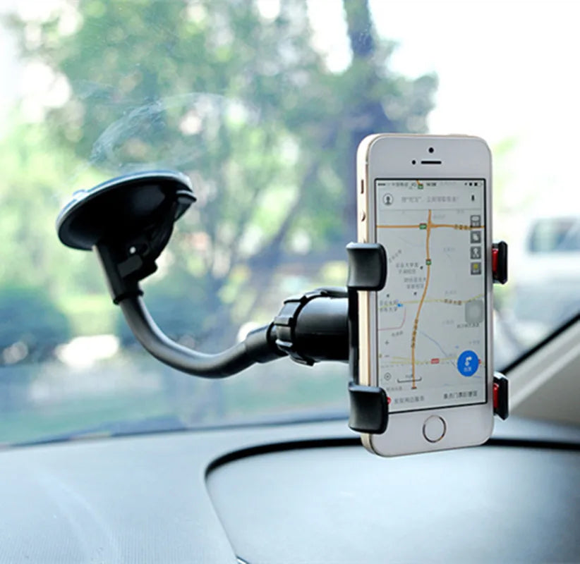 Car Phone Holder Universal 360 Degree Flexible Dashboard Windshield GPS Mount Desk Table Cell Mobile Phone Holder Stand
