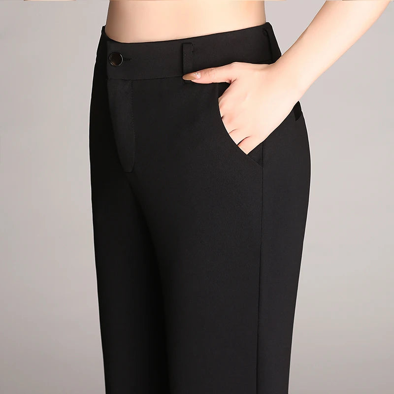 Customizable Jeans For Women Casual High Waist Denim Pants Trousers