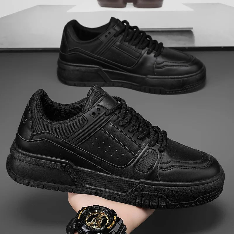 2026 New Spring men's New Lightweight breathable Shoes Men's Trendy Versatile Thick soled Anti slip Sports Shoes Casual sneakers