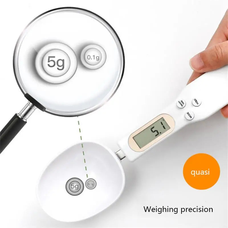 Scale Weighing Spoon Electronic Measuring Kitchen Scale Measuring Spoon G Coffee Powder Scale Baking Scale Precise Measuring