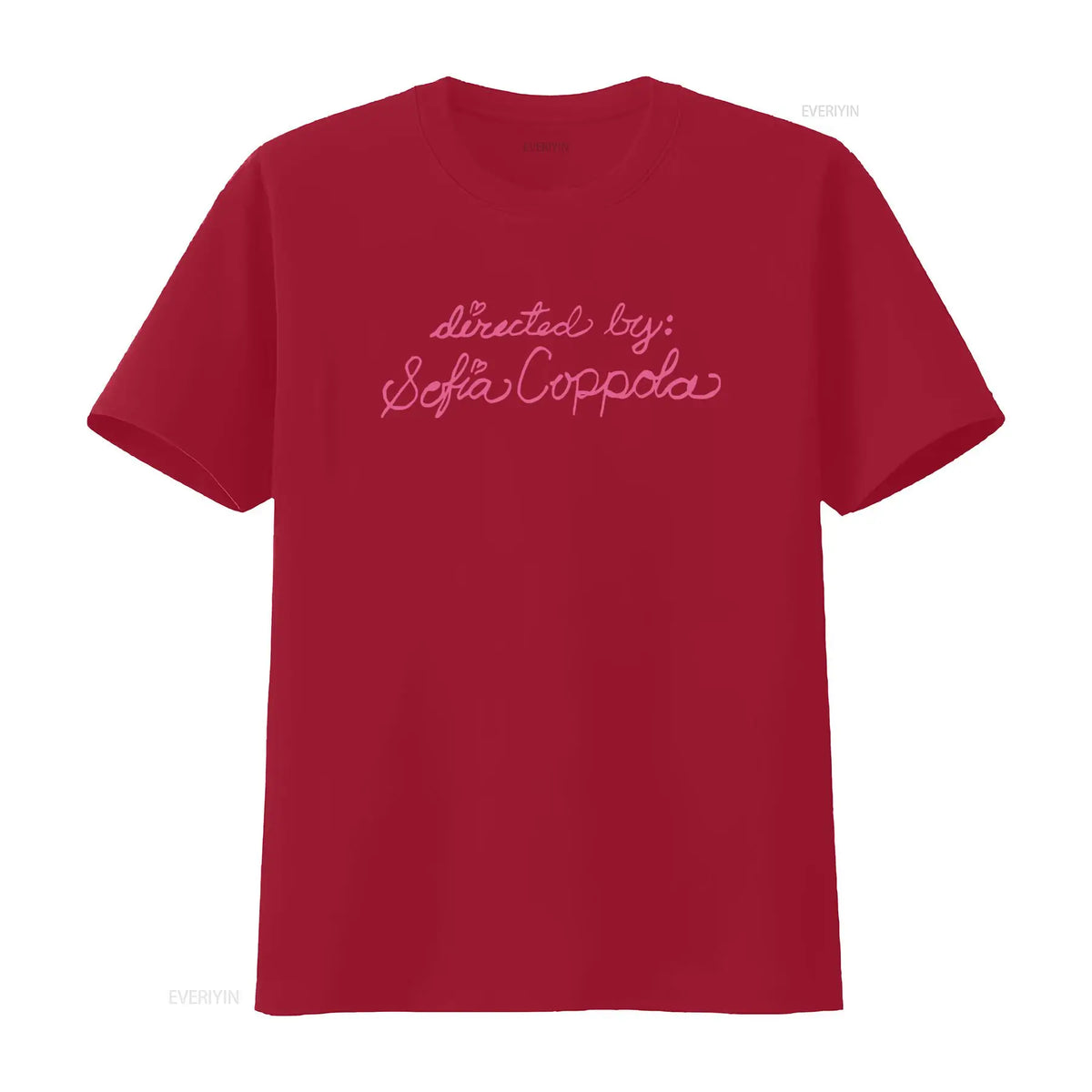 Stylish Directed By Sofia Coppola T Shirt for Fashion Lovers vintage Washed Slightly streetwear graphic Comfortable