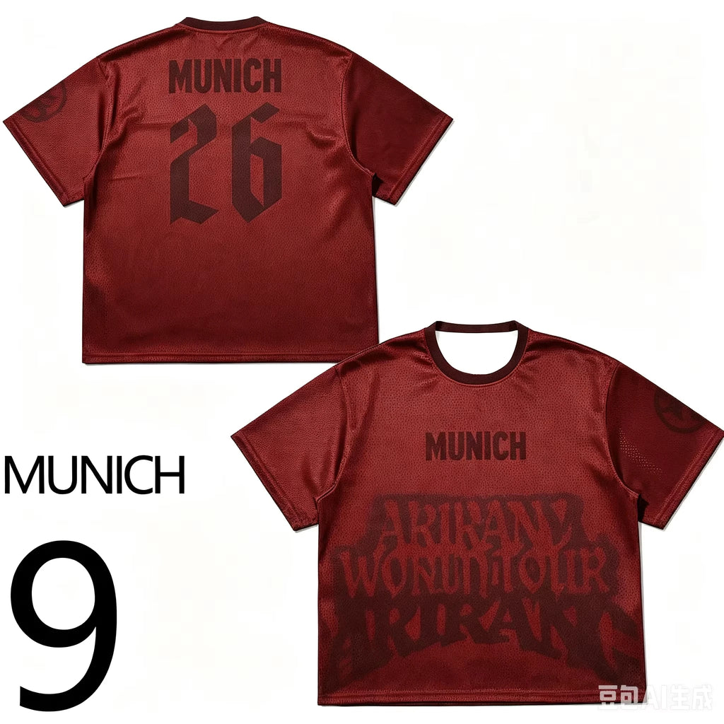 2026 New BTS Arirang World Tour for Los Angeles Chicago City Unisex T Shirt ARMY Y2k Breathable Quick-dry Men's Women's Jersey