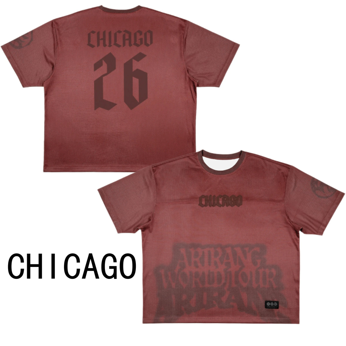 2026 New BTS Arirang World Tour for Los Angeles Chicago City Unisex T Shirt ARMY Y2k Breathable Quick-dry Men's Women's Jersey