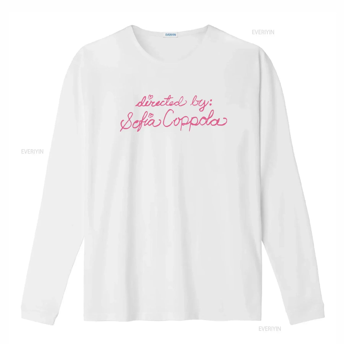 Stylish Directed By Sofia Coppola T Shirt for Fashion Lovers vintage Washed Slightly streetwear graphic Comfortable