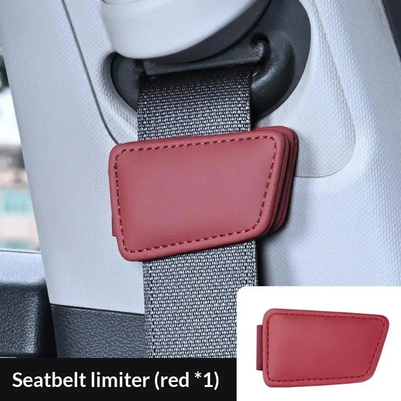 Car Magnetic Adjuster Safety Seat Belt Buckle Clip Non-Slip Design Seatbelt Stopper Reduces Pressure Auto Accessories【SMQ】