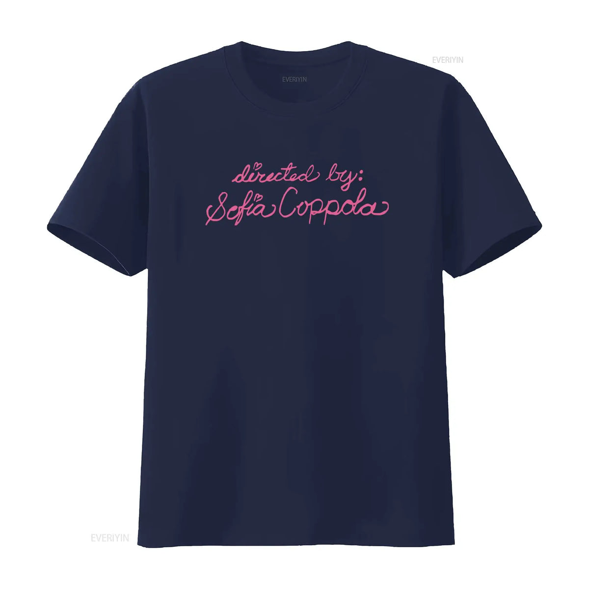 Stylish Directed By Sofia Coppola T Shirt for Fashion Lovers vintage Washed Slightly streetwear graphic Comfortable