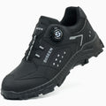 Men's Steel Head Safety Shoes Puncture And Smash Resistant Lightweight Sole Breathable Upper for Outdoor Workshop Work Shoes